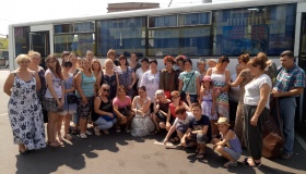 У Полтаві провели екскурсію для українських жінок з родин атовців