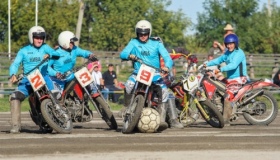 Чемпіонат України з мотоболу: Вишняки тріумфують утретє поспіль