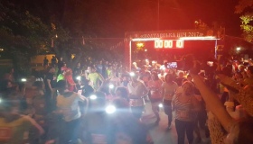 Більше двохсот людей пробігли "Полтавську ніч"