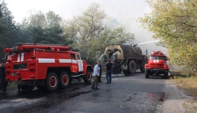 На Полтавщині триває пожежа покладів торфу