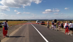 На Полтавщині завершили перший етап ремонту об'їзної дороги на Зіньків