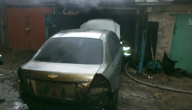 У Горішніх Плавнях трапилася пожежа в гаражі