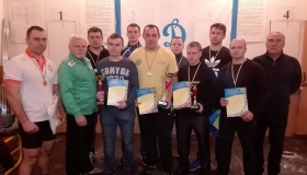 Збірна рятувальників Полтавщини стала призером чемпіонату з гирьового спорту