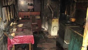 На Полтавщині у будинку заживо згорів чоловік