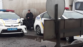 Біля Супрунівки поліцейська автівка потрапила в ДТП. ФОТО
