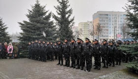 75 поліцейських Полтави склали присягу на вірність українському народові. ФОТО