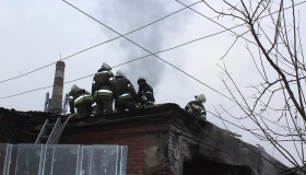 Пожежа сталася на вул. Соборності у Полтаві. ВІДЕО