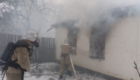 Під час пожежі у Великобагачанському районі продуктами горіння отруївся чоловік