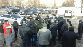 Автовласники заблокували будівельний майданчик ТОВ "Полтаватрансбуд"