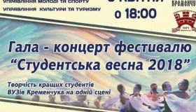 Талановиту  молодь запрошують на "Студвесну-2018"
