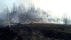 На Полтавщині сталися чотири пожежі