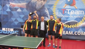 Полтавська команда вперше в історії виграла чемпіонат країни з настільного тенісу