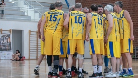 Полтавці зіграли на баскетбольному Євро серед ветеранів