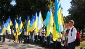 У Полтаві відбулися урочистості з нагоди Дня Прапора України. ФОТО