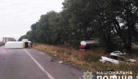 Внаслідок нічної ДТП на Полтавщині загинув 44-річний чоловік