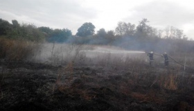 Дев'ять діб на Полтавщині гасили торф'яну пожежу