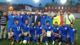 "Бастіон" виграв чемпіонат Полтави з футболу. ВІДЕО