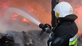У Глобинському районі під час пожежі згорів чоловік