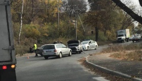 У Полтаві сталася  аварія з трьома автівками