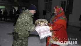 Бійці батальйону "Полтава" відбули на схід України