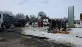 У ДТП на Полтавщині загинув водій мікроавтобуса