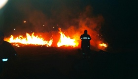 Полтавські рятувальники загасили чотири пожежі на відкритих територіях