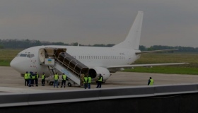 З полтавського аеропорту вперше вилетів до Туреччини чартерний "Боїнг"