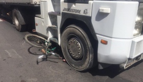 У Лубнах велосипедист загинув під колесами вантажівки