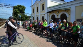 Полтавські велосипедисти проїхалися маршрутом Володимира Короленка