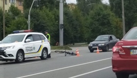 У Полтаві автівка збила 9-річного велосипедиста