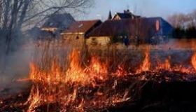 На Полтавщині загорілася пенсіонерка, яка спалювала траву