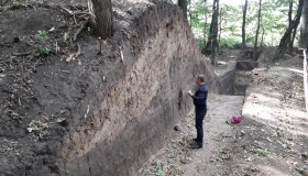 На Котелевщині показали маcштаби Східного укріплення Більського городища