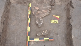 На Полтавщині під час будівництва дороги виявили поховання скіфського періоду