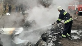 На Полтавщині розбився гелікоптер з ексміністром на борту