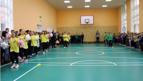 Оновлену спортивну залу відкрили днями в одній із полтавських шкіл