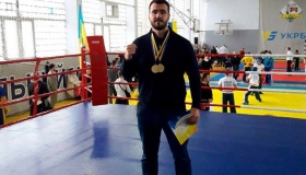 Патрульний з Полтавщини став переможцем Кубку України з кікбоксингу