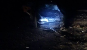 На Полтавщині водій згорів заживо в автомобілі після ДТП