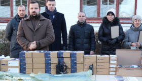 Полтавські військові отримали нове обладнання для захищеного радіозв’язку
