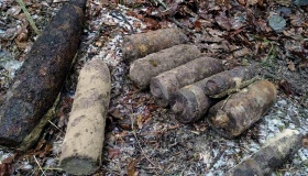 На Полтавщині знешкодили девять вибухових артснарядів