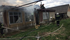 Рятувальники ліквідували пожежу в будинку під Полтавою