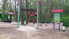 На Полтавщині створили майданчики для відпочинку в лісі