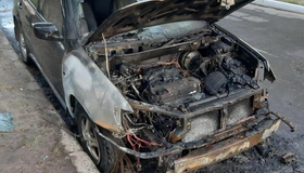 Поліція розслідує підпал авто в Кременчуці