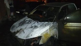 У Кременчуці знову горіла іномарка