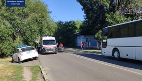 Автобус збив велосипедистку на Полтавщині