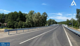 На трасі Суми-Полтава відремонтували міст через Ворсклу