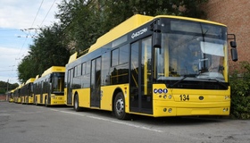 До Полтави прибули нові тролейбуси