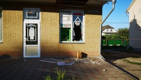 У Гадячі від грабіжників постраждав банкомат