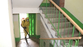 У Полтаві продовжують робити дезінфекцію будинків