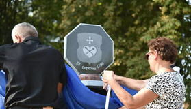 Полтавці відкрили пам’ятний знак на честь українсько-шведського союзу