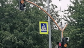 У Полтаві встановили турецькі світлофори зі світлоїдами по всій площині
